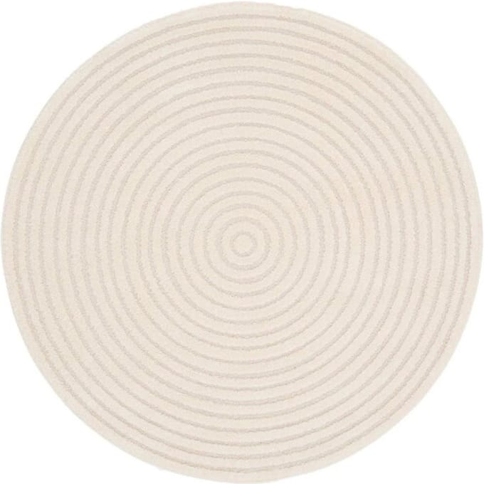 AFK Living - Rond design tapijt met reliëf CLEO