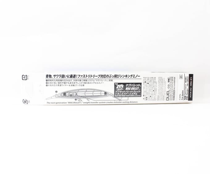Yo Zuri Duel Hardcore Bullet Fast 120 mm Zinkend Kunstaas F1243-HLCL (7529) white
