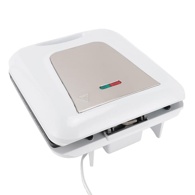 Mini Donut Maker 1400W 16 Gaten SUS Aluminium Anti-aanbak Elektrische Donut Persmachine voor Thuis L gray