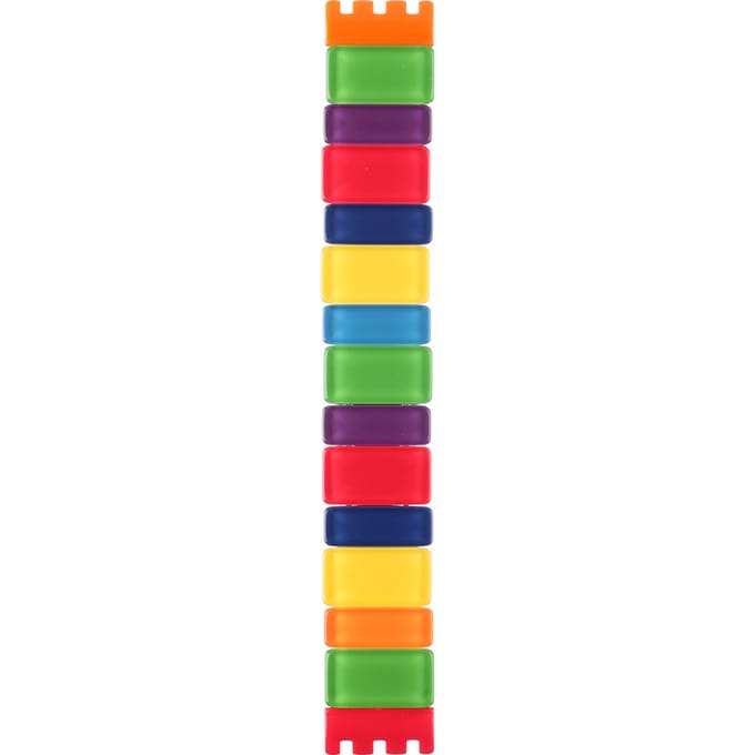 Swatch Plastic - Square SUB 18mm ASUBJ101A SUBJ101A Colorido Large Horlogeband