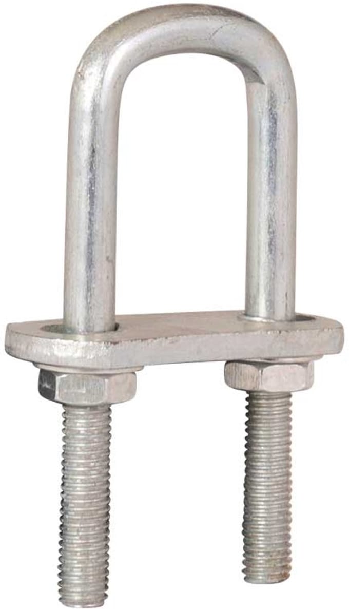 U bout M10 met strop 100 x 33 mm - verzinkt