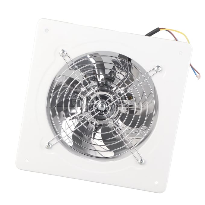 Ventilateur d'extraction industriel 220 V 167 mm pour fenêtre murale, pour cuisine et bureau