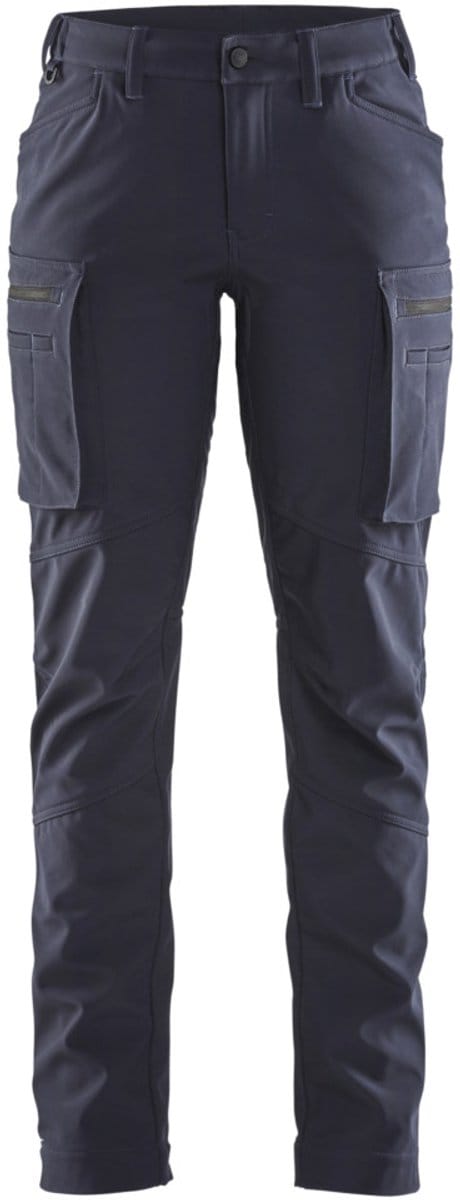 Blaklader 7177-2513 Dames softshell service winterwerkbroek - Donker marineblauw - D20