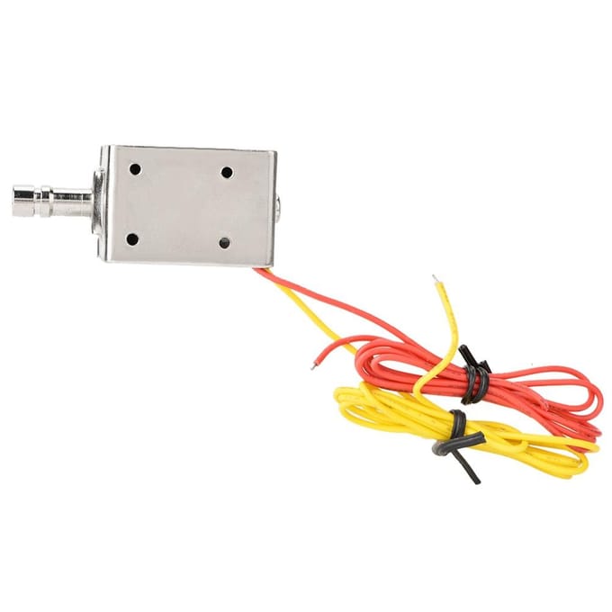 DC 12V Elektromagnetisch Slot Micro Elektrisch Slot Kast Lade Deurslot yellow