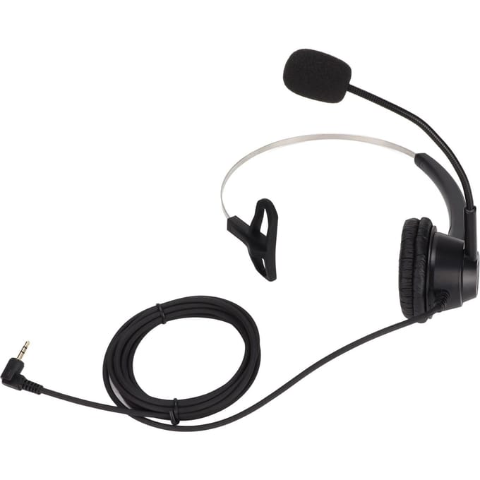 H360‑2.5 Zakelijke Headset 2.5mm Computerhoofdtelefoon met HD-microfoon voor Callcenter Klantenservice