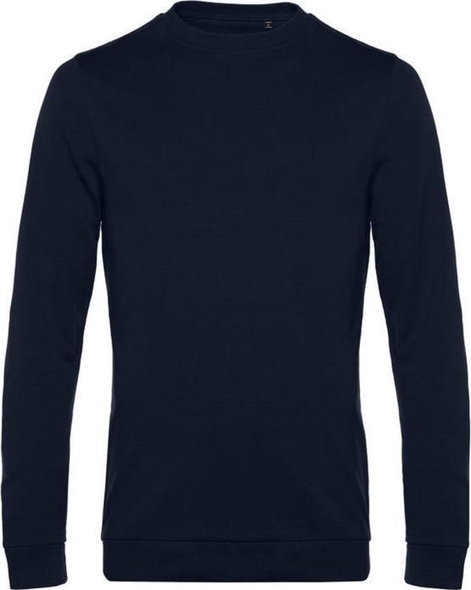 B&C Heren in sweatshirt (Marineblauw)
