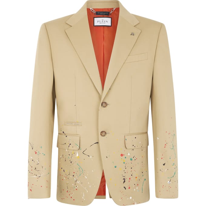 Blazer Gigolo Fit Paint Splash Painted