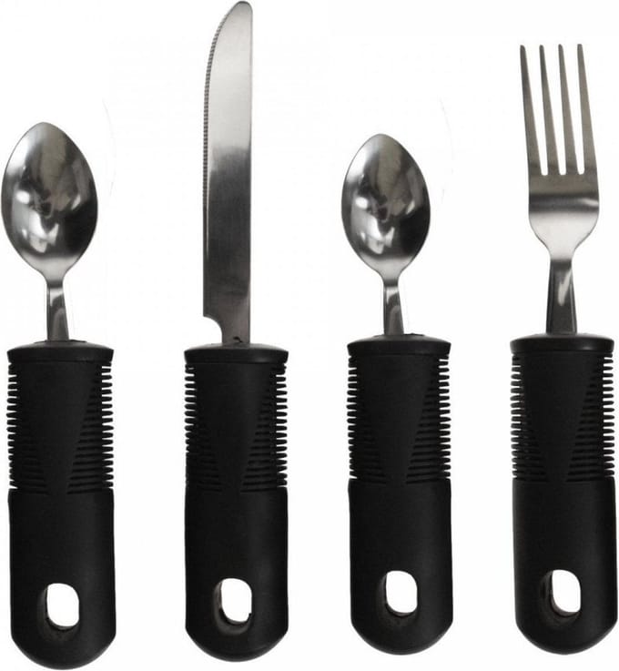 Adhome Aangepast bestek Senior met Verdikt handvat - set van 4