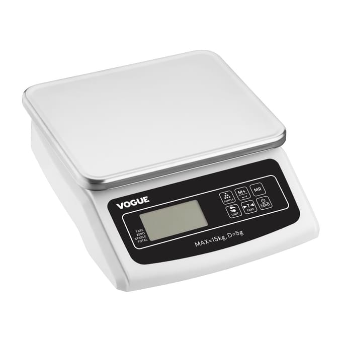 Vogue Elektrische Platformweegschaal 15kg
