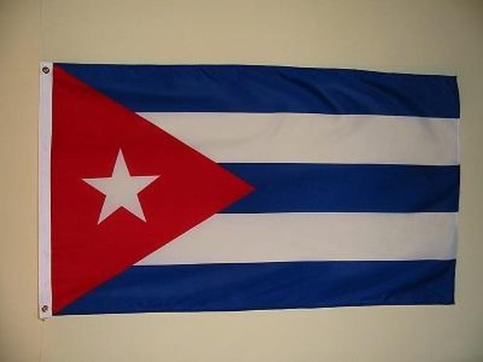 Vlag van Cuba 90 x 150 cm