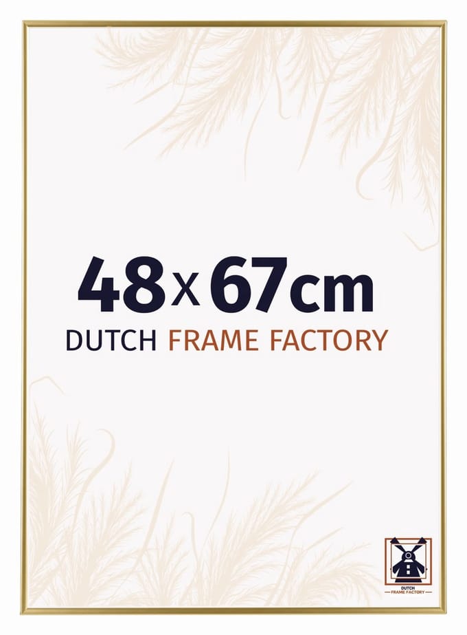 Fotolijst 48x67 cm - Kunststof - Goud - Easy
