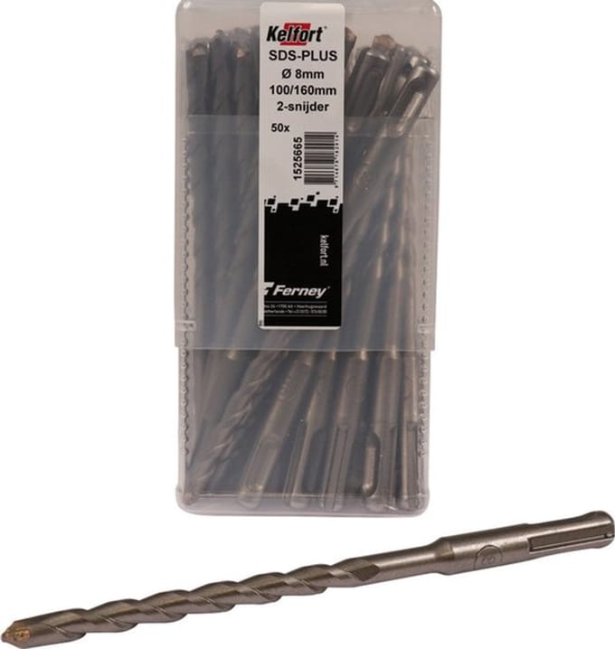 Kelfort HAMERBOOR SDS+ 8.0X100/160 - 50ST 2-SNIJDER
