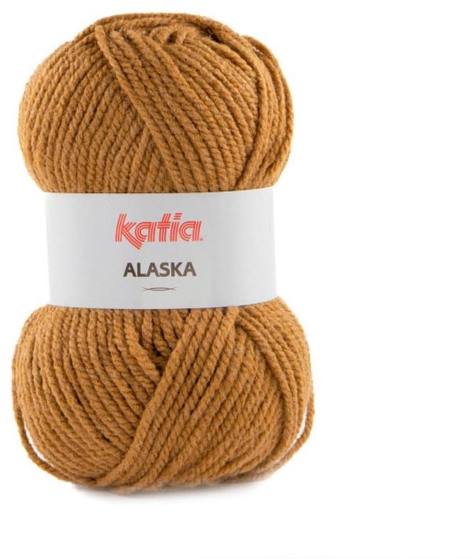 Katia Alaska - 65 hazelnootbruin - Acryl Garen