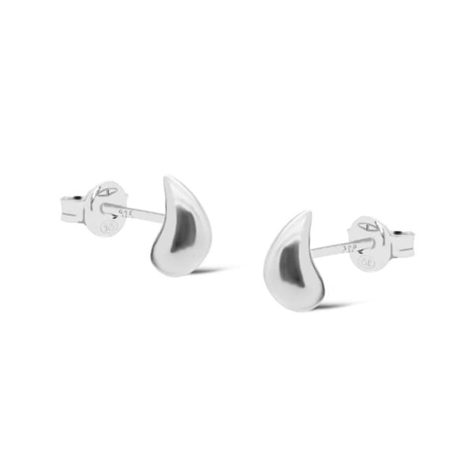 Karma Oorknoppen Symbols FILOU Drop Zilver