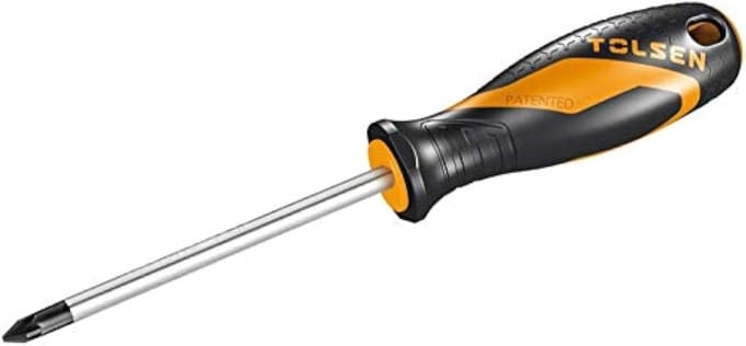 Schroevendraaier PZ1 - Kruiskopschroevendraaier - Schroeven Indraaien - Magnetisch Uiteinde - 100mm Lengte