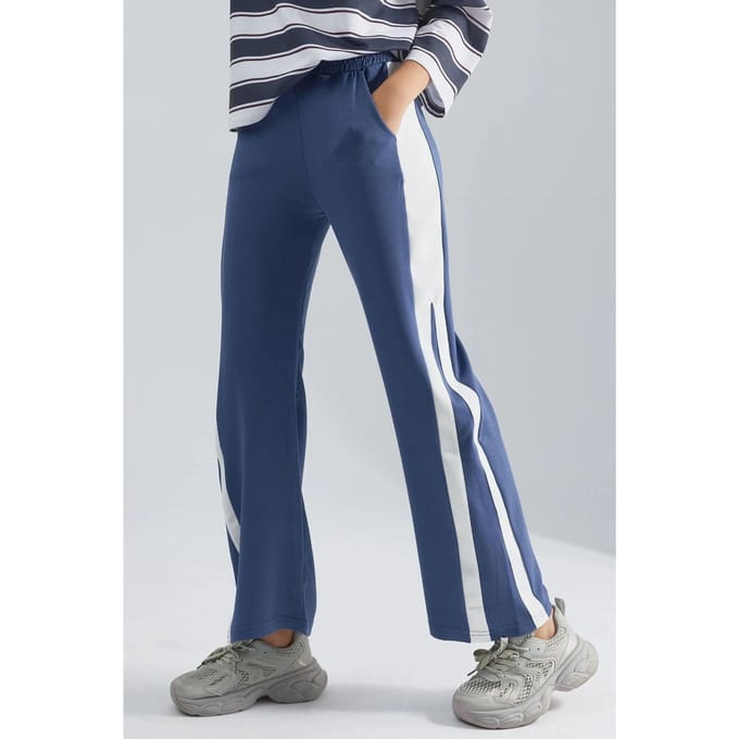Modal Touch Contrast Detail Broek