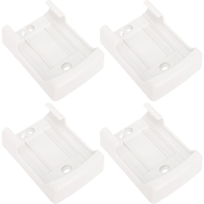 4 Pièces Support Mural pour Télécommande de Climatiseur Adapté pour ARC433A26 ARC433A24 ARC433A73 ARC433A55 Télécommande AC white