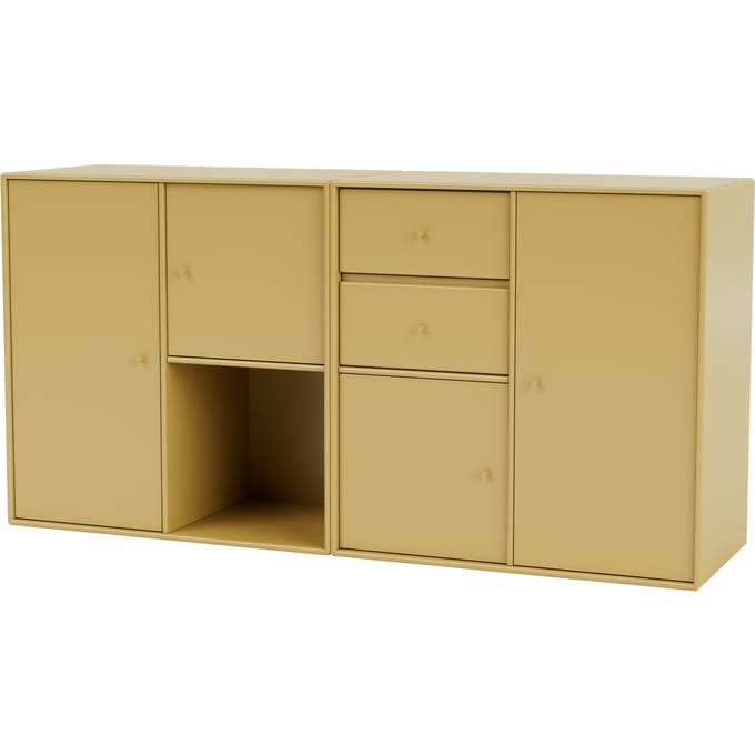 Montana Couple Highboard - Cumin - Beslag voor montage