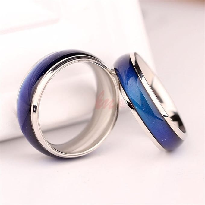 Stemmingsring - Moodring / Stemming ring - 18mm - mood ring