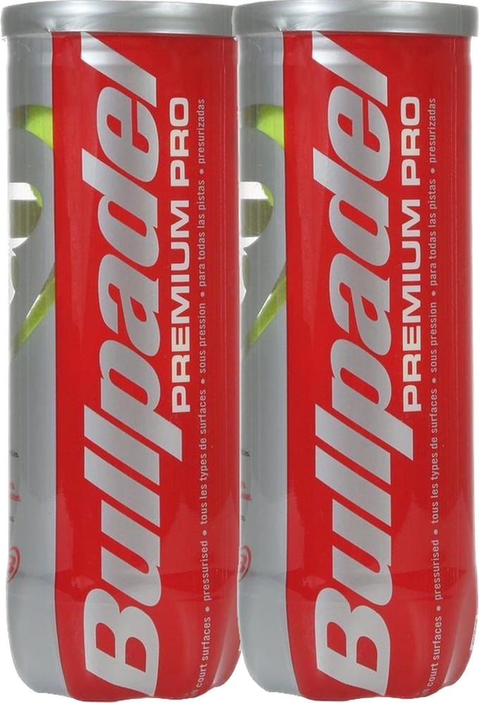 Bullpadel Premium Pro padelballen padel 2 x 3