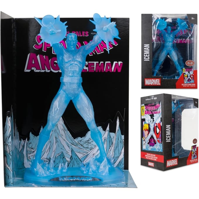 McFarlane Toys Marvel Collection PVC Statue 1/6 Iceman (Marvel Tales #229) (Red Platinum Edition) 29 cm Beeld