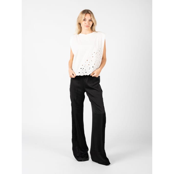 Pinko T-shirt Acqua Vrouw Wit