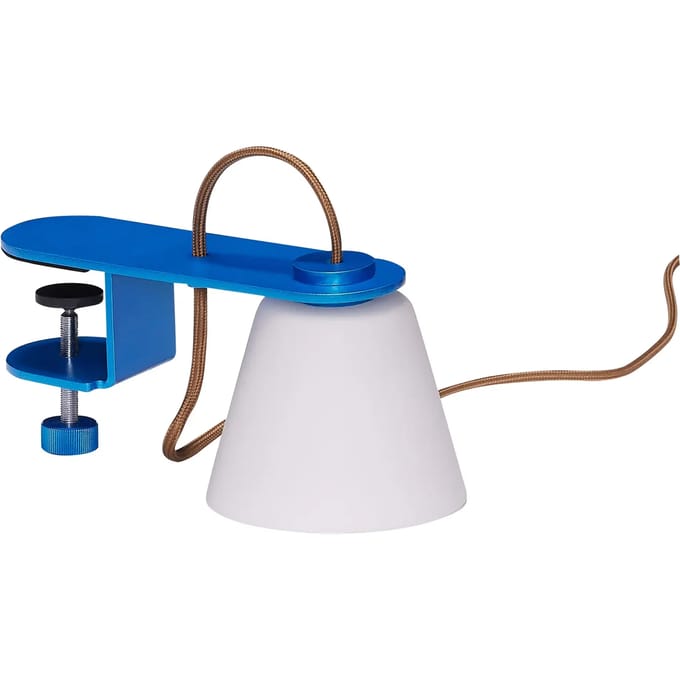 Hübsch Lure Wandlamp Metallic Blauw