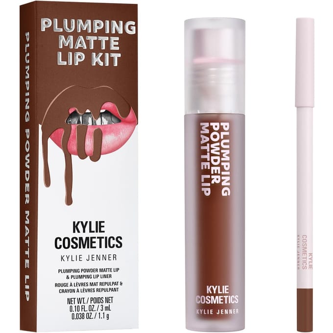 Kylie Cosmetics Plumping Matte Lip Kit (Various Shades) - 603 True Brown K