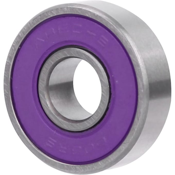 8 Stuks Skateboard Scooter 608 Kogellager Miniatuur Skate Roller Kogellagers Kit(paars 7) gray