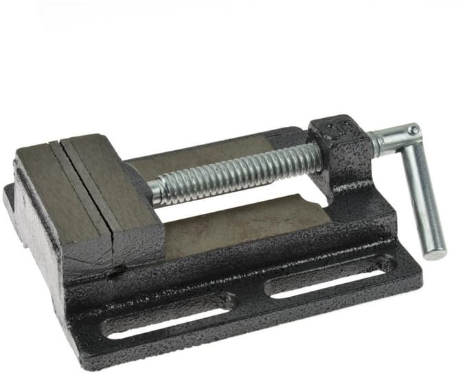 GEKO Boorklem - Gietijzer - 75mm - Sterke Grip - Precisie Bewerking