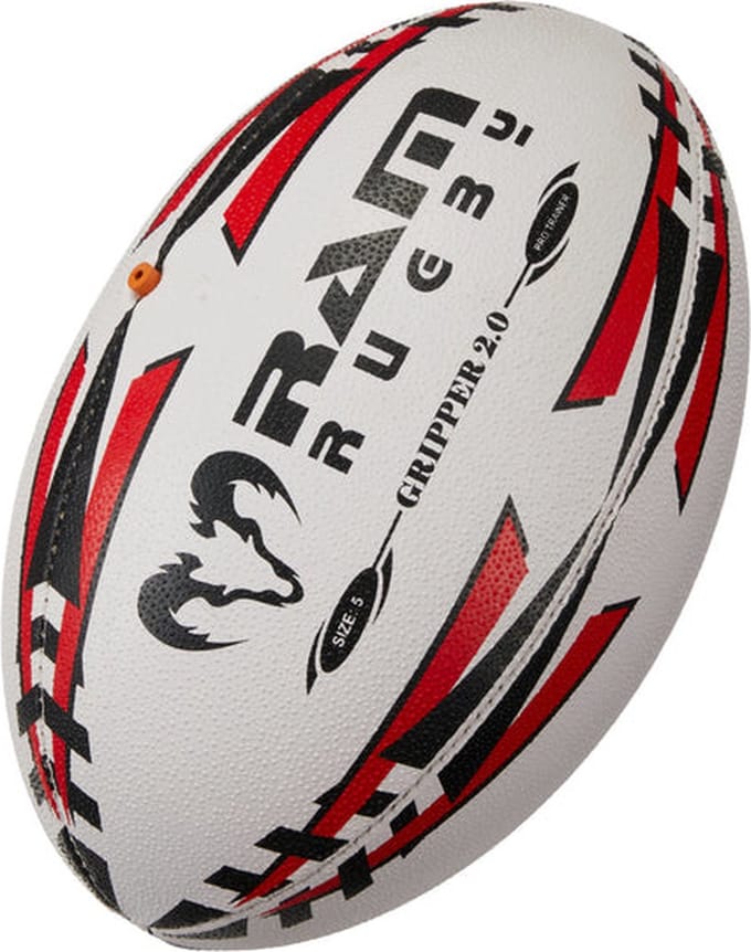Gripper Pro 2.0 Training Rugbybal - New in-flight Valve Technology - 3D Grip - Geel - Maat 3