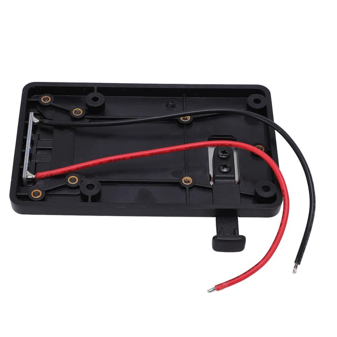 V Mount Gesp Plaat Montage Adapter Beugel voor Camera Draadloos Beeldoverdracht Apparaat black