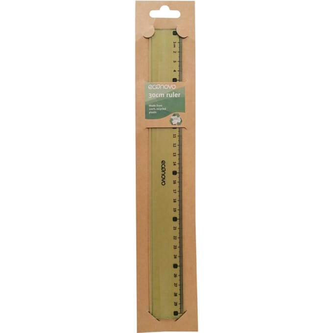 Liniaal Econovo 30cm blister à 1 stuk