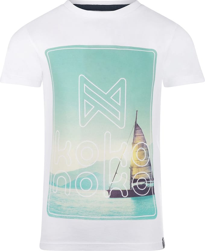 Koko Noko R-boys 1 Jongens T-shirt - White - Maat 92