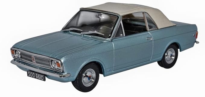 Ford Cortina MkII Convertible - 1:43 - Oxford