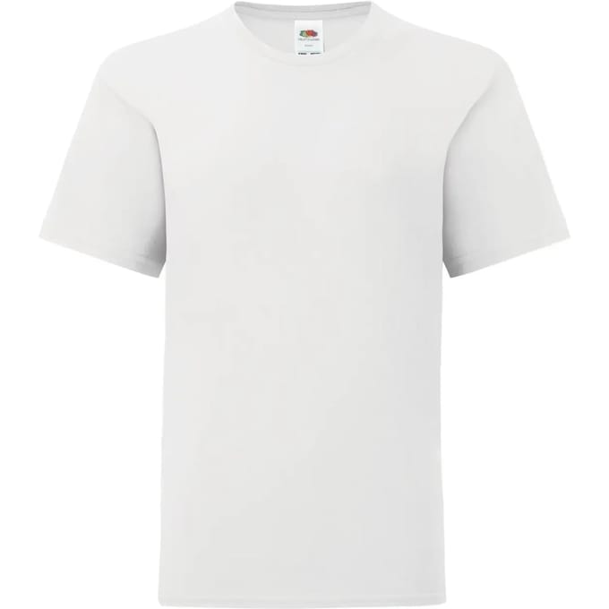 Kinder-T-shirt Fruit of the Loom Iconic 150