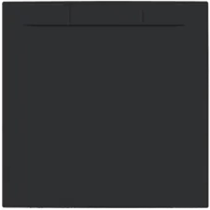 Allibert - Douchebak - Luna 90 X 90 Cm - Polybeton - Zwart