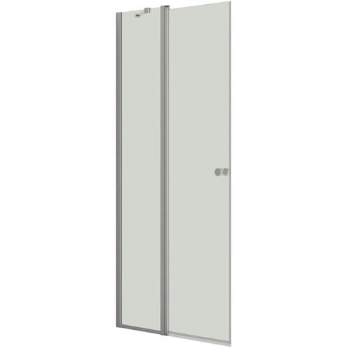 Dansani Match shower door with fixed part 99 x 200 with clear glass C101-01