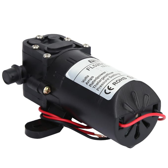 36W Dubbele Rechte Buis Landbouw Elektrische Membraan Waterpomp Accessoire DC12V