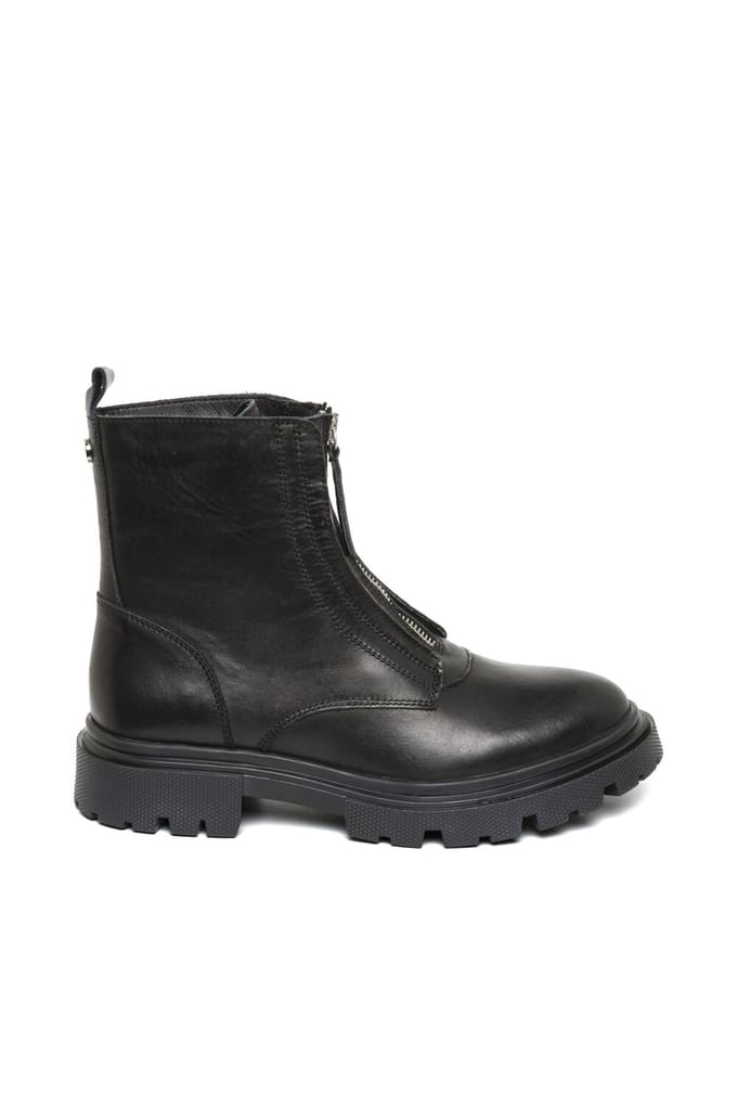 Steve Madden Rilana Booties Black Leather Taglia: 42 | Stivali Outlet | Donna | Nero