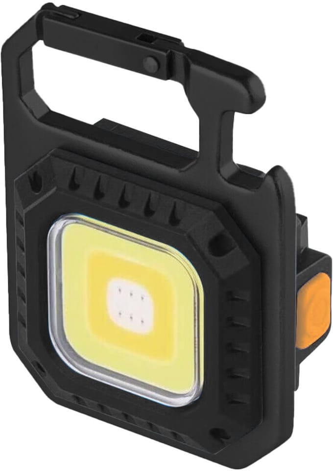 LED's Work mini Werklamp met sleutelhanger - Oplaadbaar met USB - Draadloos op accu