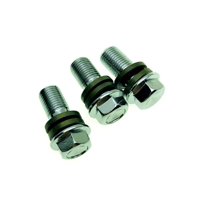Hydraulische remslangleiding voor motorfietsen 3-weg T-connectoradapter aluminiumlegering gray