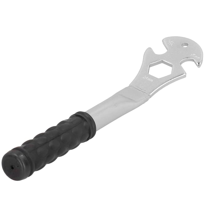 Fiets Fietspedaalsleutel 1524mm Sleutelgereedschap Pedaal Verwijder- en Installatiegereedschap white