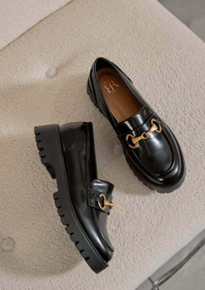Mode Mania Mocassin | Zwart | Maat: 36