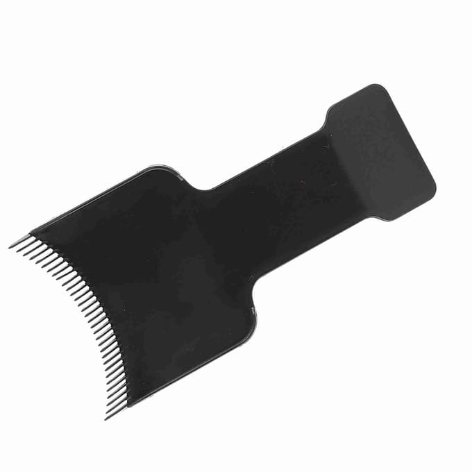 Haarverfborstel Highlight Board Tint Kam Plaat Salon Haarstyling Tools S Large Black white