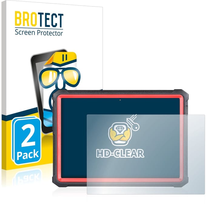 BROTECT - Screenprotector voor Launch X-431 PRO3S+ V2.0 - Folie Beschermfolie transparant 2 Stuks