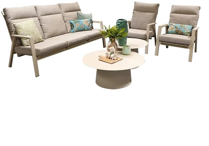 Scanno Sofa Loungeset - Latte