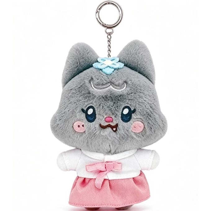 i-dle - Minini Hanbok Sleutelhanger [i-dle X 7-11 Officiële MD] SHUHUA gray