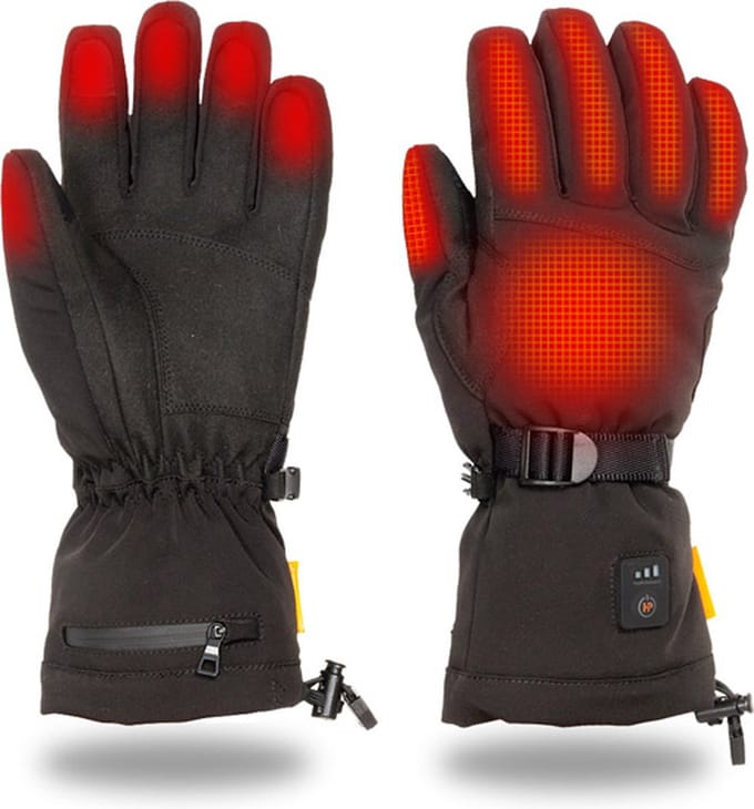 HeatPerformance® | Verwarmde handschoenen ski - CLASSIC model skihandschoenen - oplaadbare accu - S