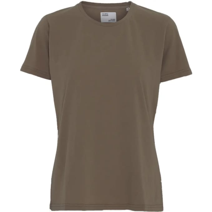 Dames-T-shirt Colorful Standard Light Organic cedar brown
